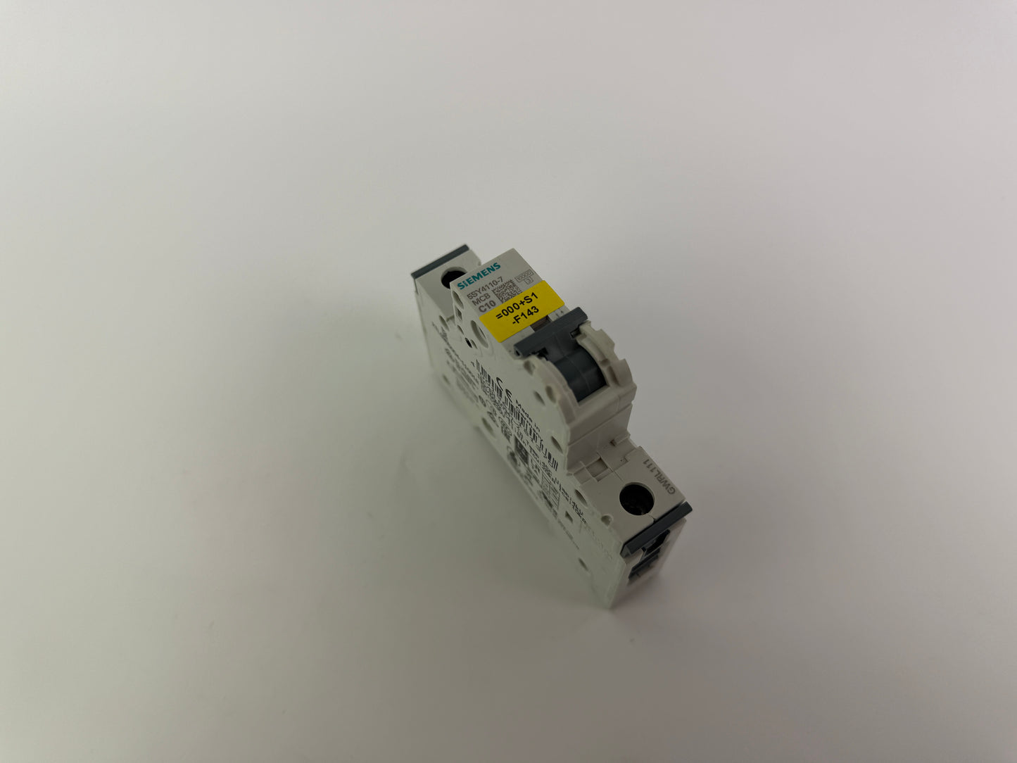 1x Siemens 5SY4110-7 Miniature Circuit Breaker MCB C10 1P 10A 230/400V