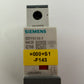 1x Siemens 5SY4110-7 Miniature Circuit Breaker MCB C10 1P 10A 230/400V