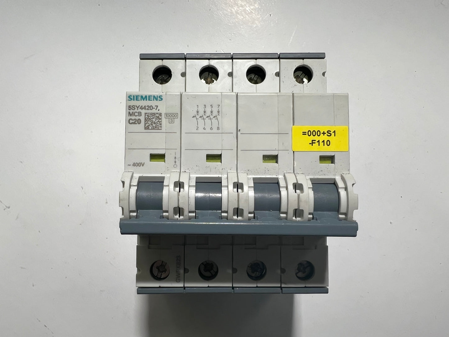 Siemens 5SY4420-7 MCB C20 Circuit Breaker