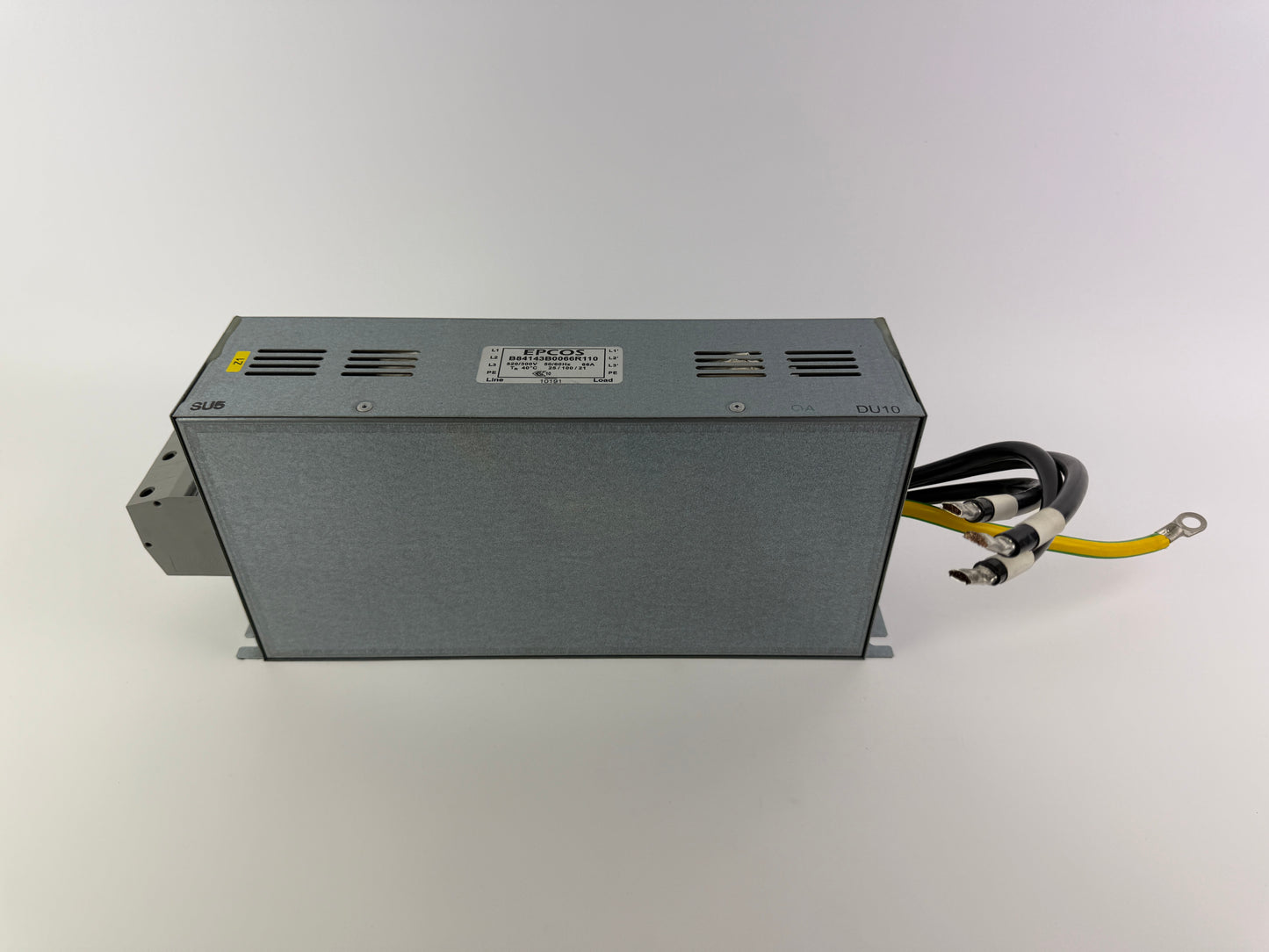 1x EPCOS B84143B0066R110 Line Filter, Mains EMI Filter, 66A, 520/300V