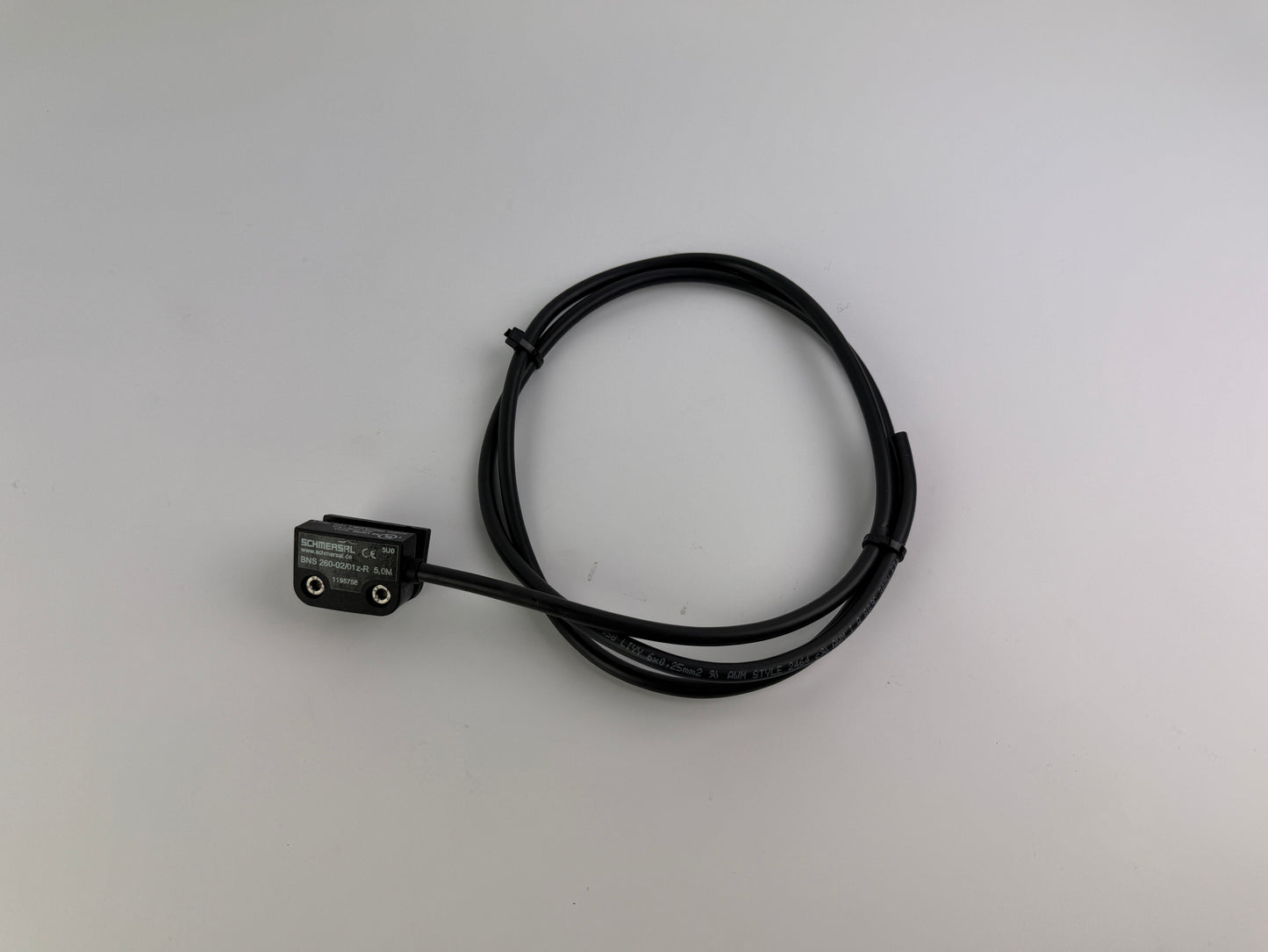 1x SCHMERSAL BNS 260-02/01Z-R 5.0M Magnetic Safety Sensor + BPS 260-1 Receiver