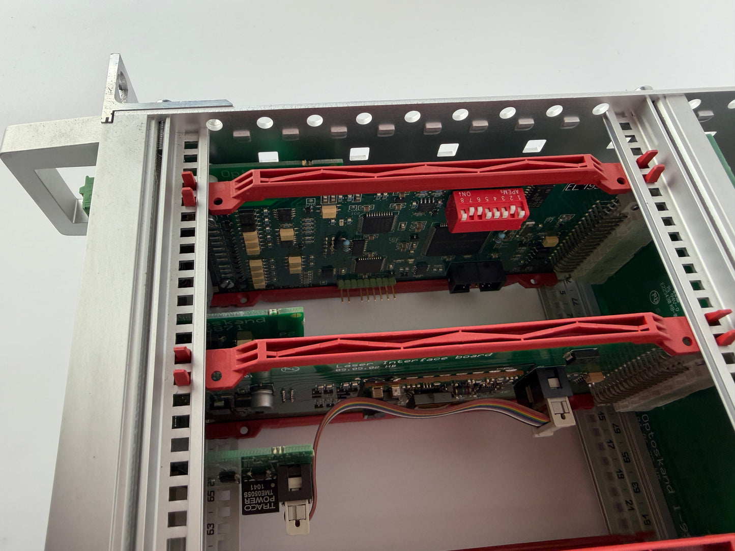 1x Industrial Laser Control Rack / Interface Unit – Complete Multi-Board Assembly
