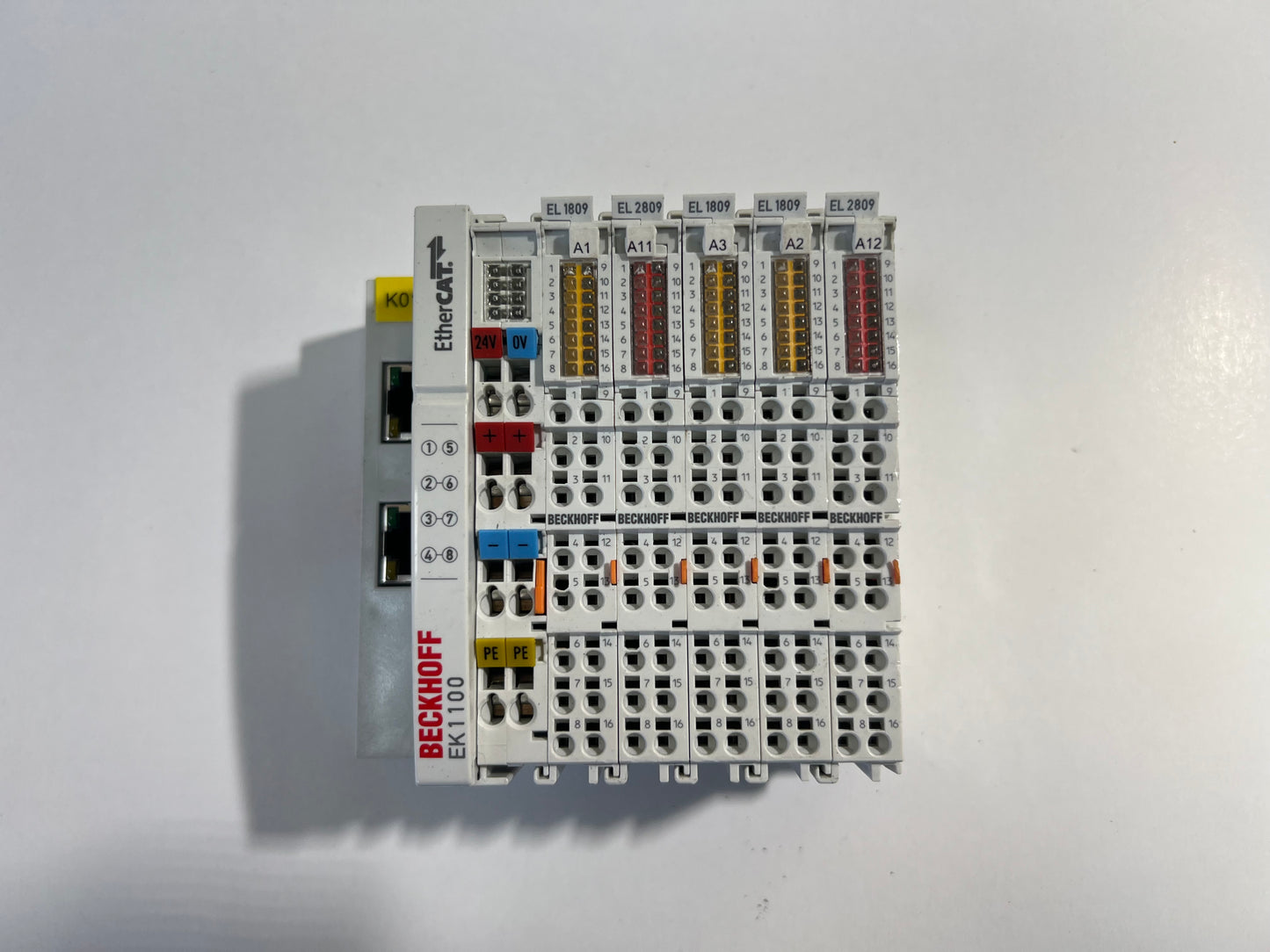 BECKHOFF EK1100 3x 1809 2x 2809 EtherCAT Coupler Interface Module