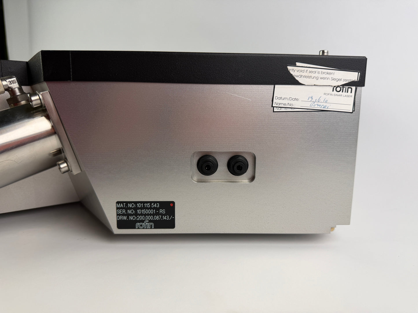 1x Rofin Laser Resonator – Mat. No. 101 115 543 – Industrial Laser Component