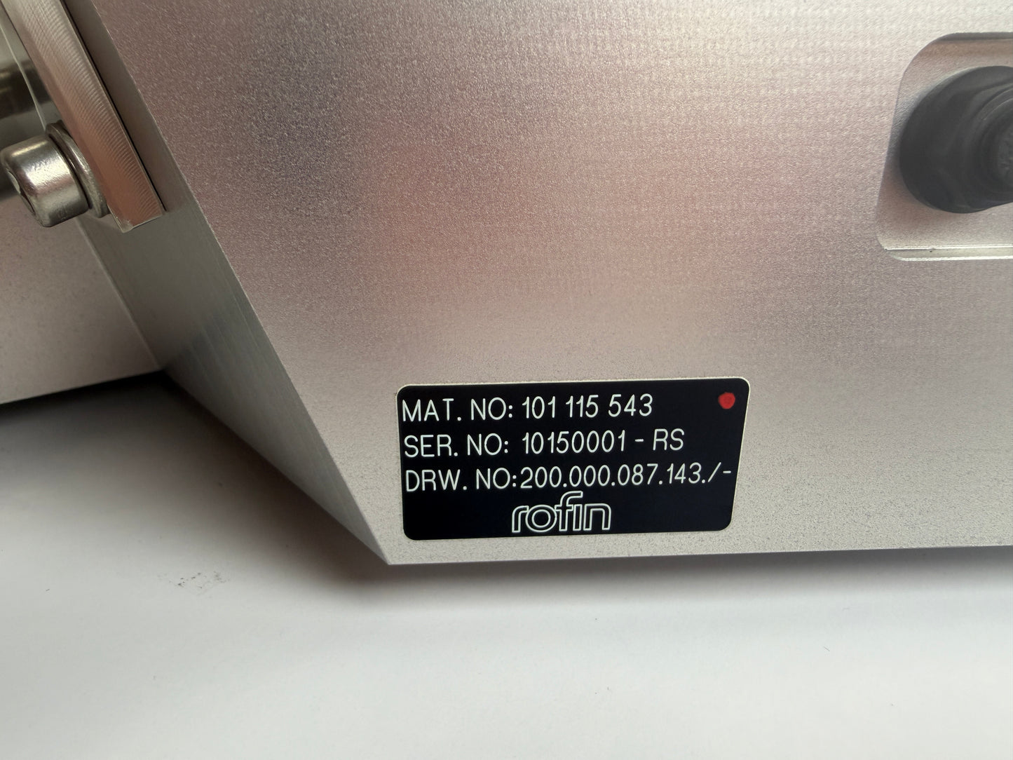 1x Rofin Laser Resonator – Mat. No. 101 115 543 – Industrial Laser Component