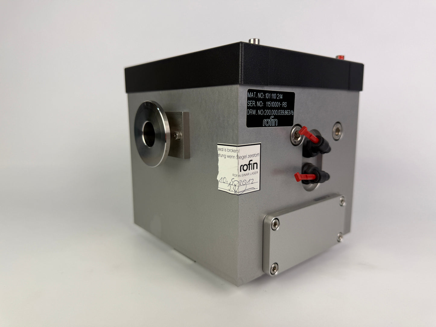 1x Rofin 101 110 214 Laser Component – Industrial Laser System Part
