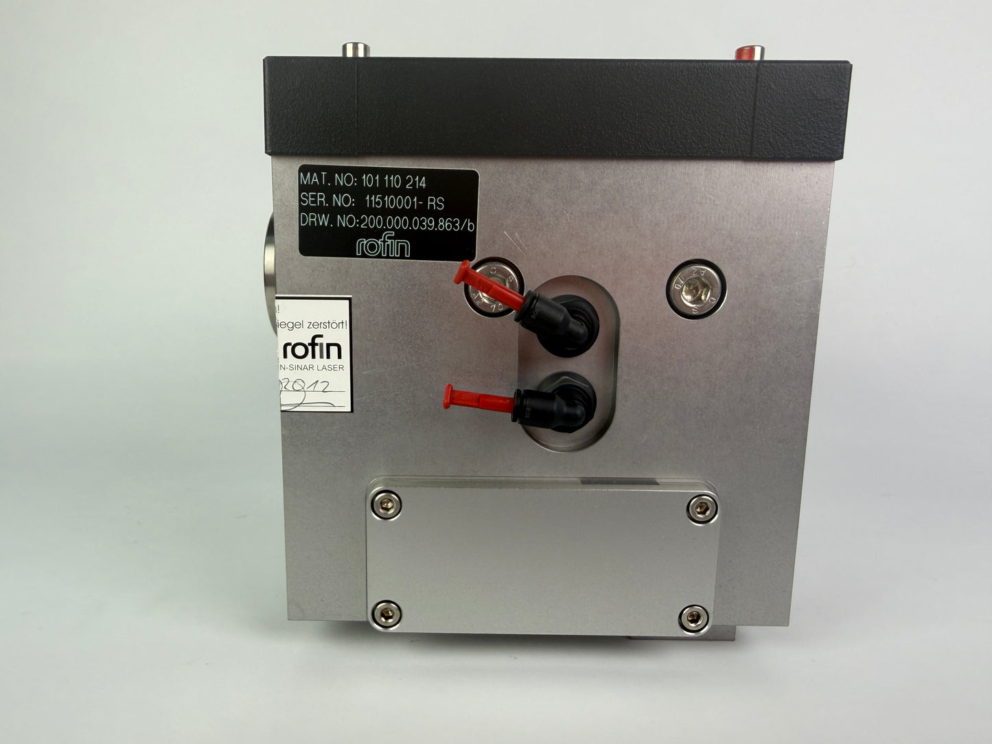 1x Rofin 101 110 214 Laser Component – Industrial Laser System Part