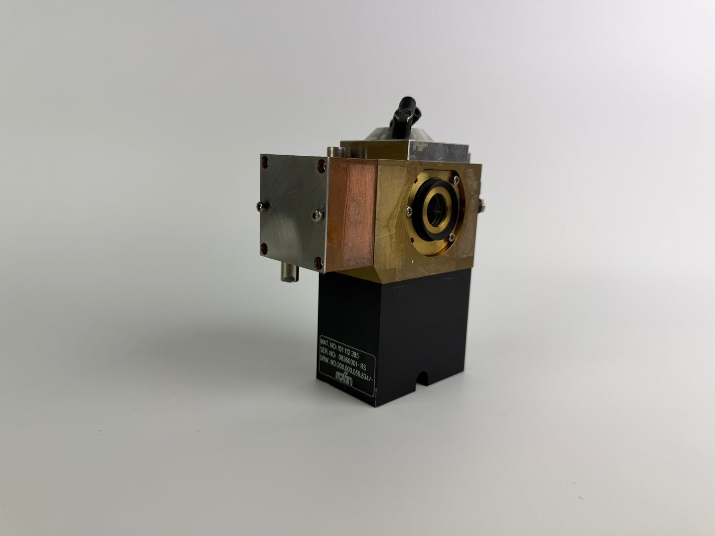 1x Rofin 101 112 385 Water-Cooled Laser Power Measurement Module / Beamsplitter