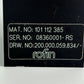 1x Rofin 101 112 385 Water-Cooled Laser Power Measurement Module / Beamsplitter