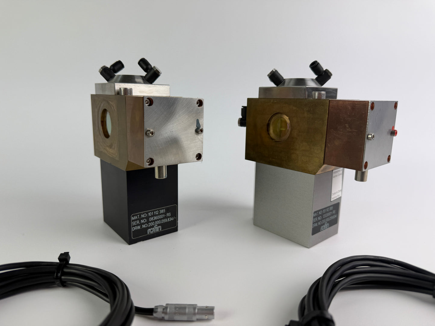 1x Rofin 101 112 385 Water-Cooled Laser Power Measurement Module / Beamsplitter