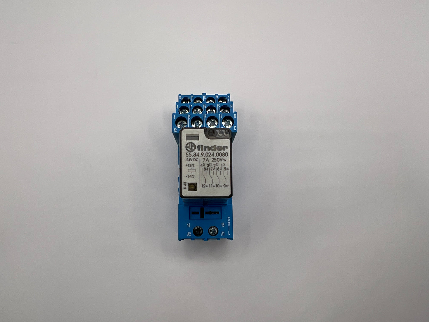 1x Finder 94.04 Relay Socket