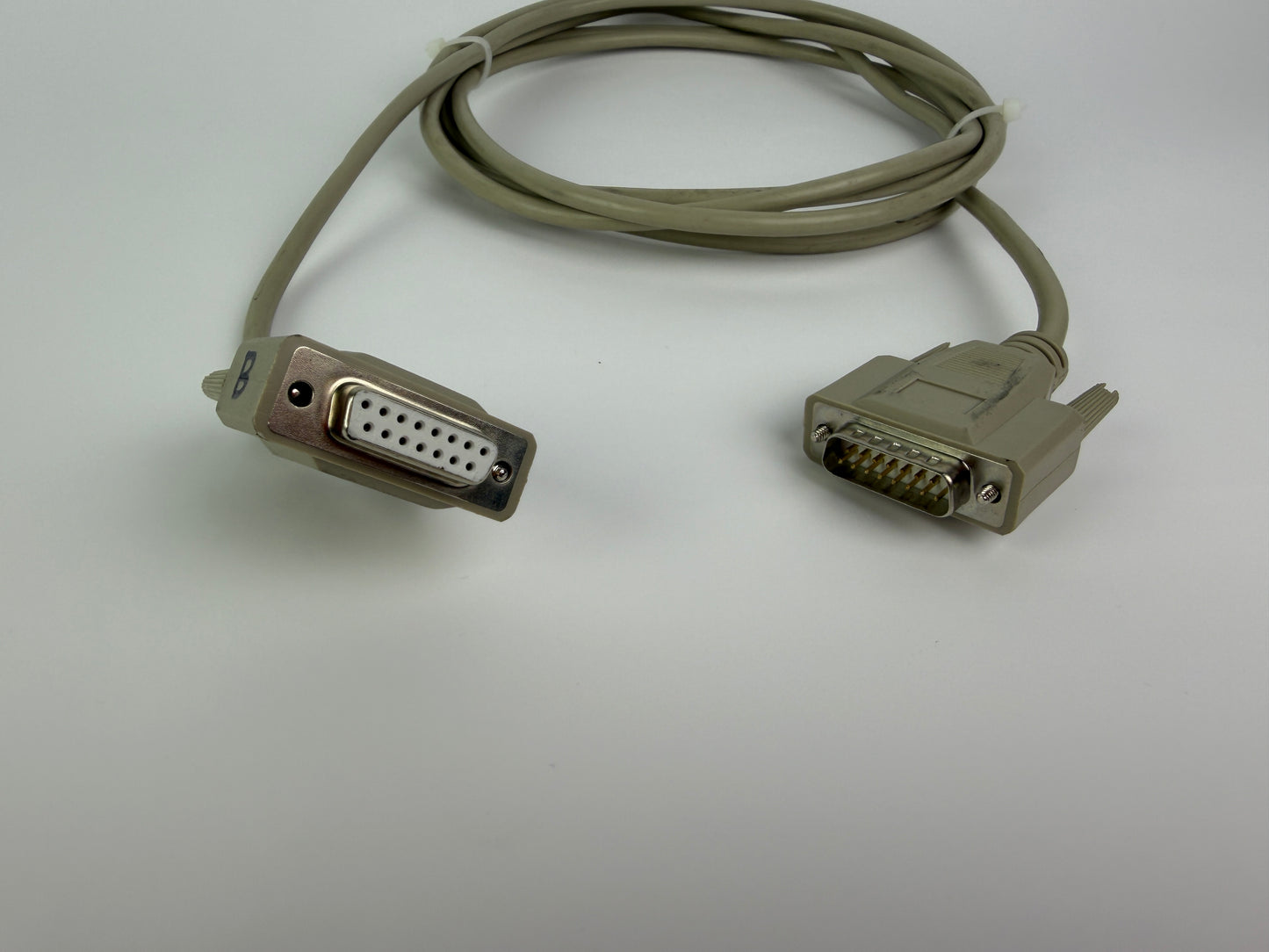 1x DB15 15-Pin D-Sub Extension Cable Male to Female 2.9m Industrial Signal Cable