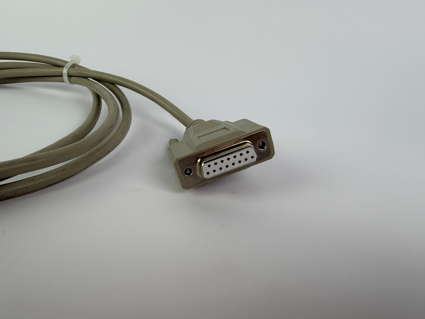 1x DB15 15-Pin D-Sub Cable Male to Female 2m Industrial Signal Cable