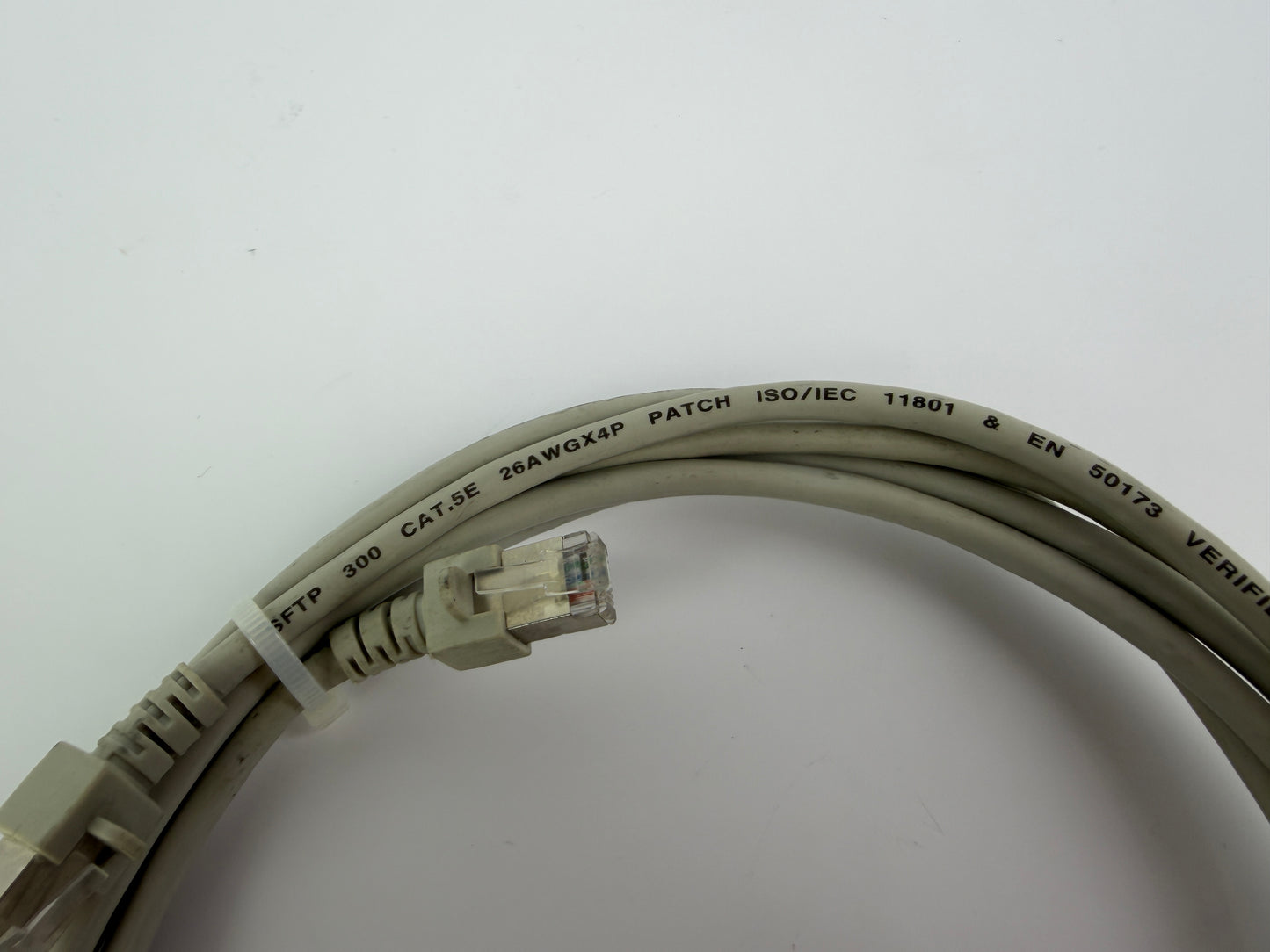1x CAT5e SFTP Ethernet Patch Cable 3m RJ45 to RJ45 Shielded LAN