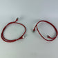 1x CAT5e SFTP Ethernet Patch Cable 1m RJ45 Shielded LAN 26AWG Red