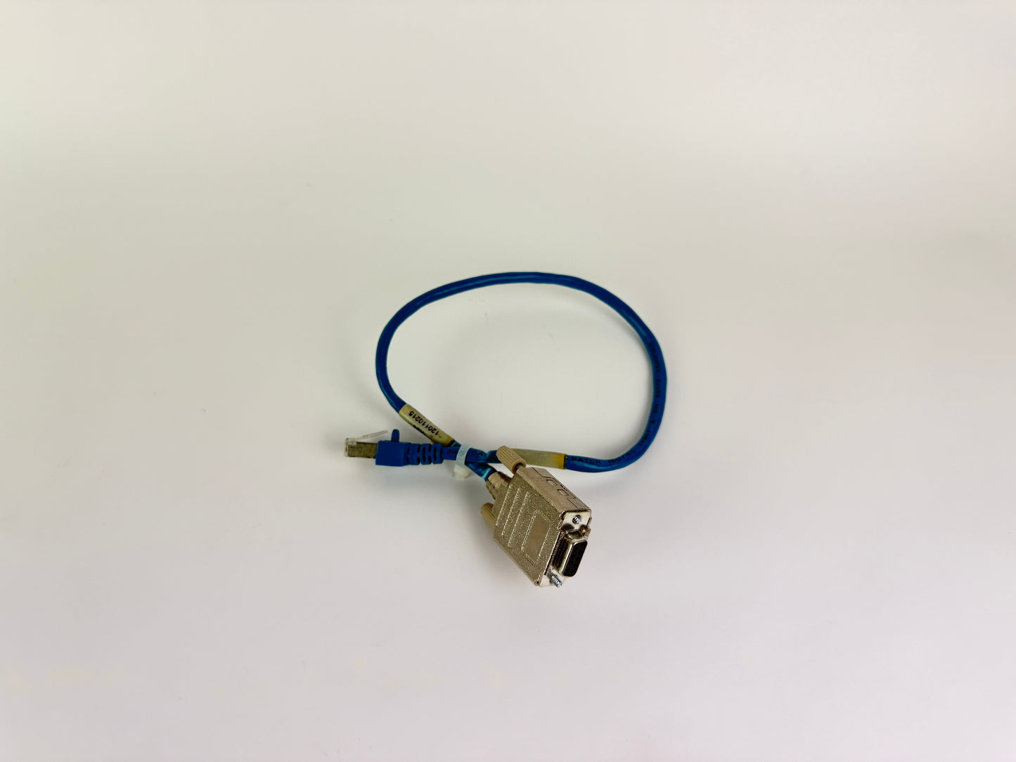 1x RJ45 to DB9 RS232 Serial Adapter Cable 30cm CAT5e Industrial PLC CNC