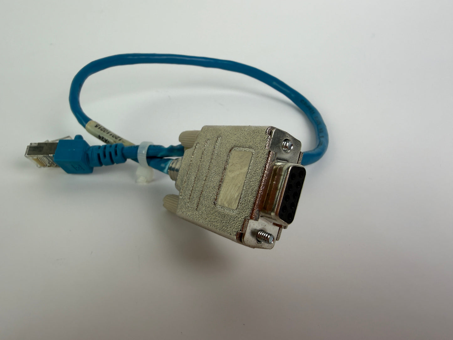 1x RJ45 to DB9 RS232 Serial Adapter Cable 30cm CAT5e Industrial PLC CNC