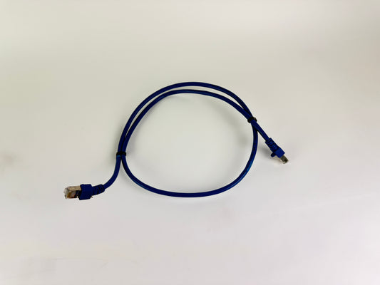 1x CAT5e SFTP Ethernet Patch Cable 1m RJ45 Shielded LAN 26AWG Blue