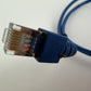 1x CAT5e SFTP Ethernet Patch Cable 1m RJ45 Shielded LAN 26AWG Blue