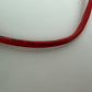 1x Inline CAT5e SFTP Ethernet Patch Cable 0.25m RJ45 Shielded 26AWG Red 300MHz
