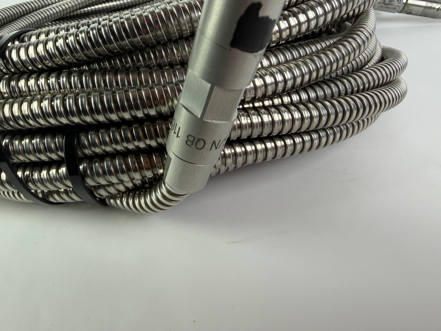 High Power Laser Fiber Optic Delivery Cable Armored Water Cooled Industrial