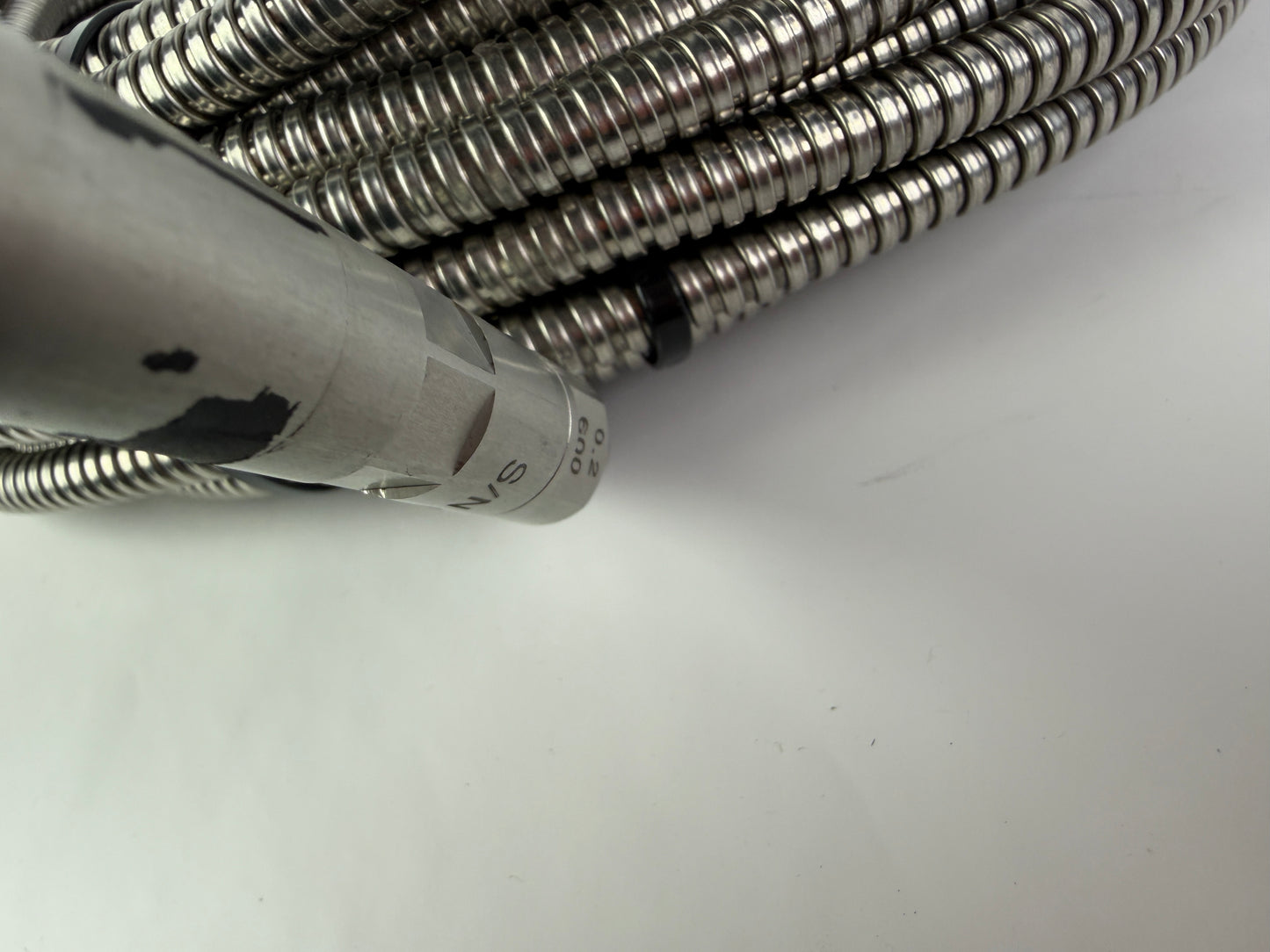 High Power Laser Fiber Optic Delivery Cable Armored Water Cooled Industrial