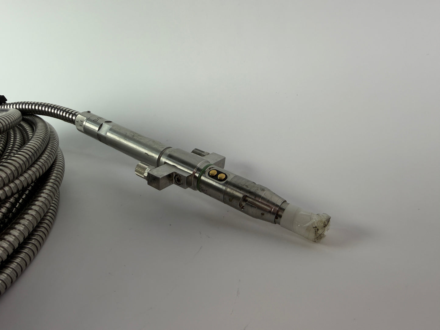 High Power Laser Fiber Optic Delivery Cable Armored Water Cooled Industrial