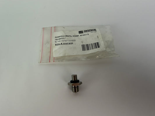 Ferromatik Milacron Gas Filling Valve M10x1.5 10120771 Injection Molding Part