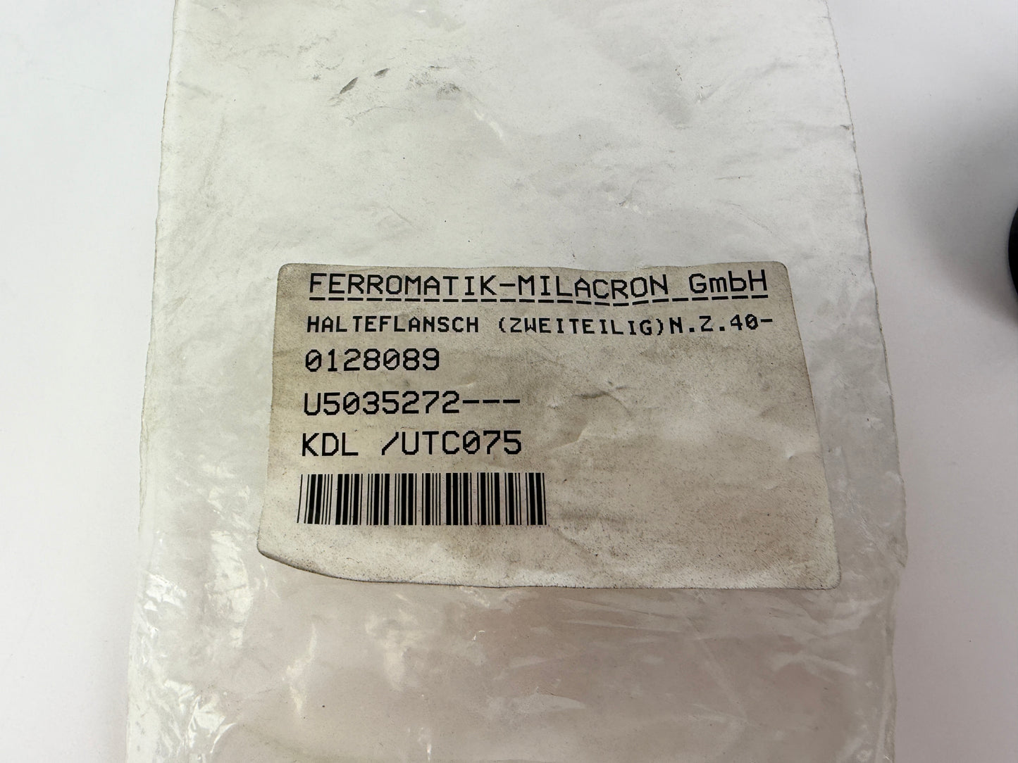 Ferromatik Milacron Halteflansch Zweiteilig 0128089 U5035272 Mounting Flange