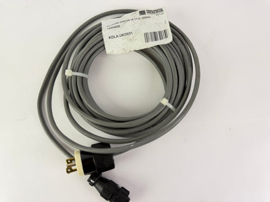 1x Ferromatik Milacron Power Cable NEMA L5-15P 15A 125V to 4-Pin AMP CPC Industrial Cable