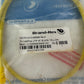 Brand-Rex C6CPCU010-666BB Cat6Plus UTP Patch Cable 1m Yellow RJ45 HF