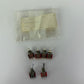 Lot of 6 C&K Switches 4x 8121 Push Button + 2x 7101 Toggle Panel Mount