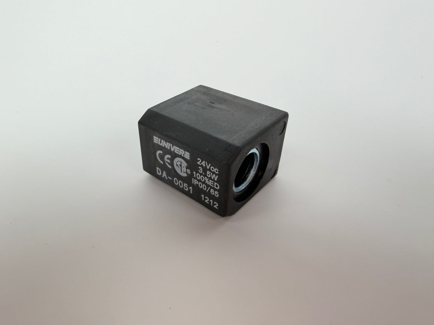 Univer DA-0051 U1 Solenoid Valve Coil 24V DC 3.5W Rectangular
