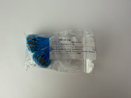 2x Stauring Ø35 Screw Tip Ring 10167843 Injection Molding Machine Schneckenspitze