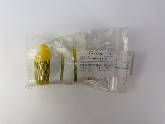 2x Ferromatik Milacron 10002517/MR Rear Seat Ø45 Stauring Screw Tip Injection Molding