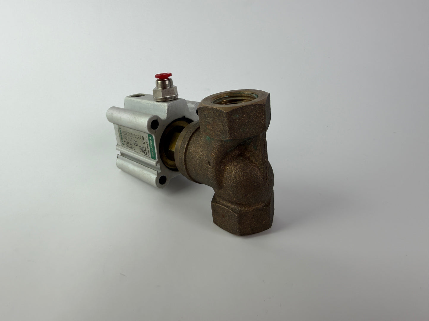 Farbo AGIET050NCR4 668.317 Pneumatic Compact Cylinder 2-10 Bar with Valve