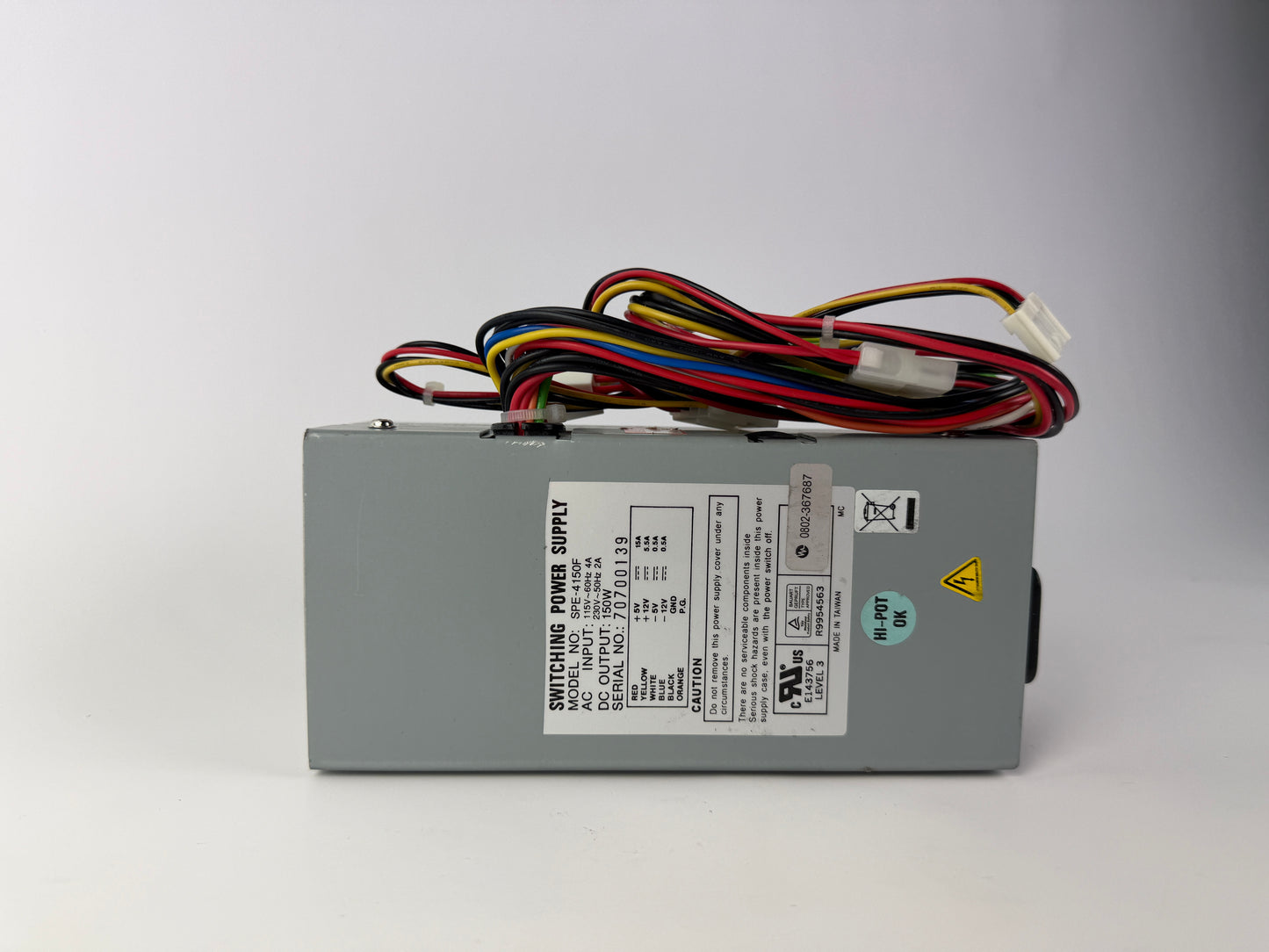 SPE-4150F Switching Power Supply 150W 115/230V Industrial PSU