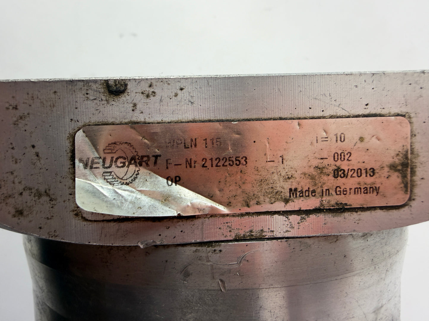 Neugart WPLN 115 Planetary Gearbox 2122553 Precision Gear Reducer Germany