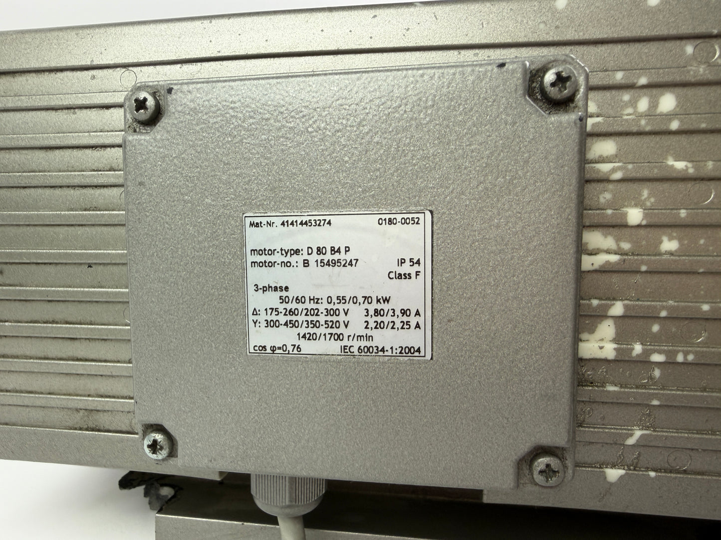 Becker VT4.16 Rotary Vane Vacuum Pump 0.55/0.70kW 16-19 m³/h 3-Phase 2016 Germany