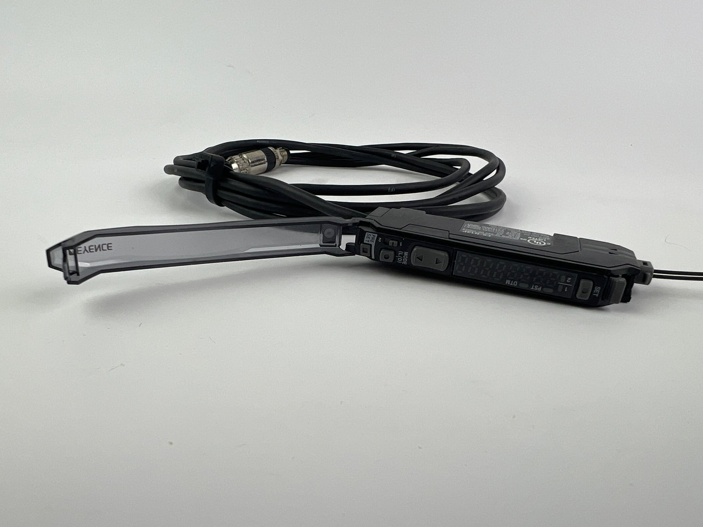 Keyence FS-N13P Fiber Amplifier + FU-53TZ Fiber Optic Sensor 210cm