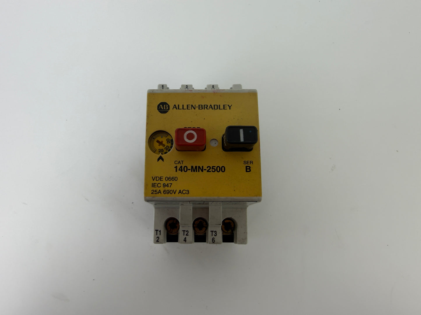 Allen-Bradley 140-MN-2500 Motor Circuit Protector 25A 690V AC3 Ser B