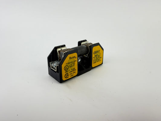 Buss H25030-1P Fuse Holder Block 30A 250V Class H w/ Fuse