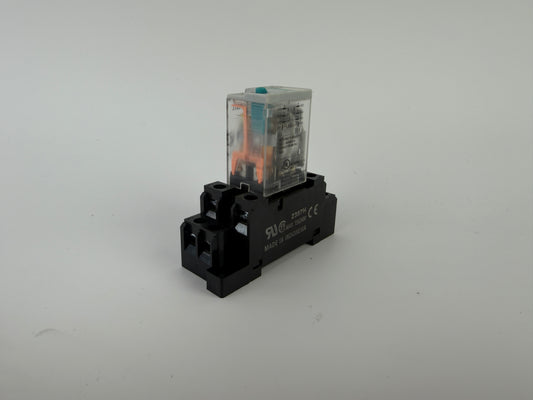 Magnecraft 782XBXM4L-24D Relay 24VDC + 2387H Base Socket Schneider Electric