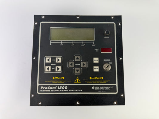 Wintriss ProCam 1500 9642701 Programmable Cam Switch Controller Panel