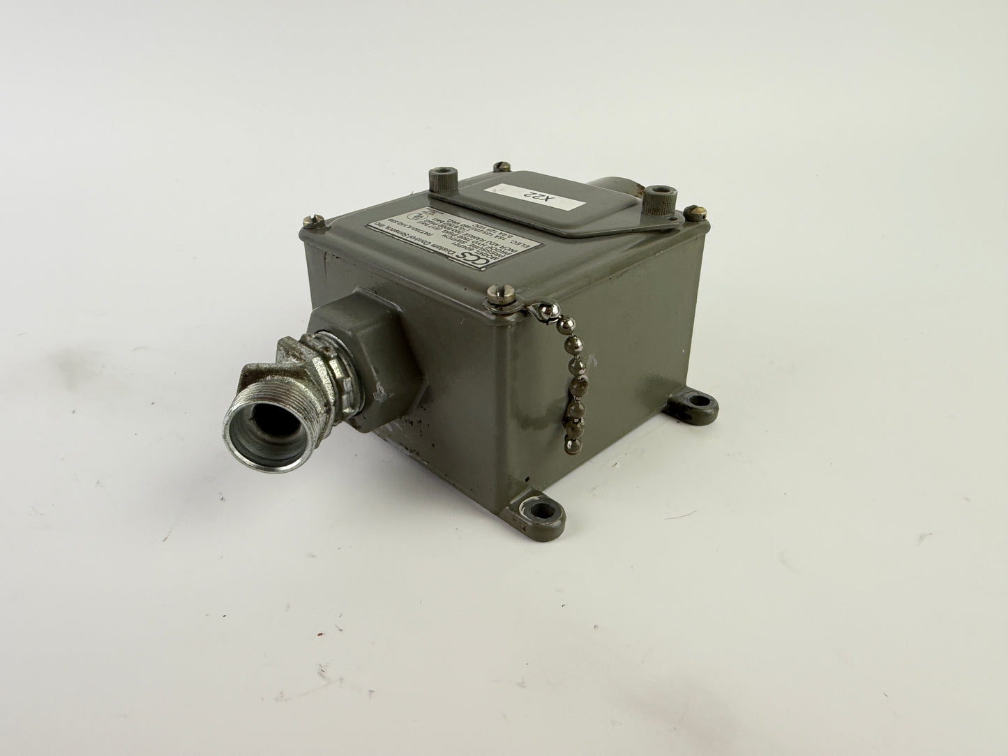 Custom Control Sensors 604P21 Pressure Switch 200-3000 PSIG CCS