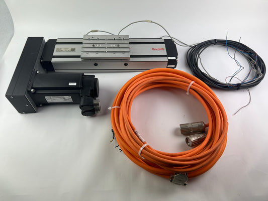 Rexroth R030520400 CKK-110-NNG1 Compact Module + R911306060 MSK040C-0600-NN-M1-UG0-NNNN Motor + 2 Cables + 2 Sensors