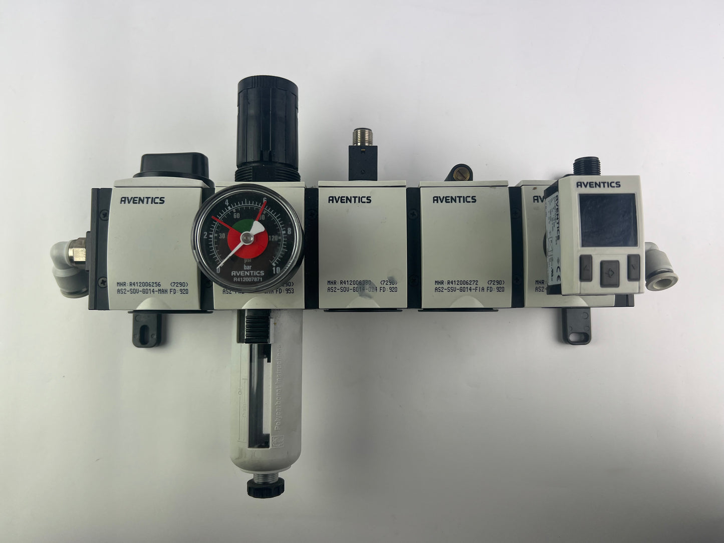 Aventics R412006256 R412006175 R412006380 R412006272 R412006250 + R412010767 Pressure Regulating Valves