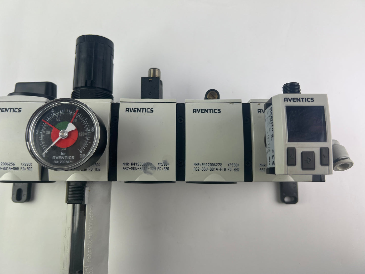 Aventics R412006256 R412006175 R412006380 R412006272 R412006250 + R412010767 Pressure Regulating Valves