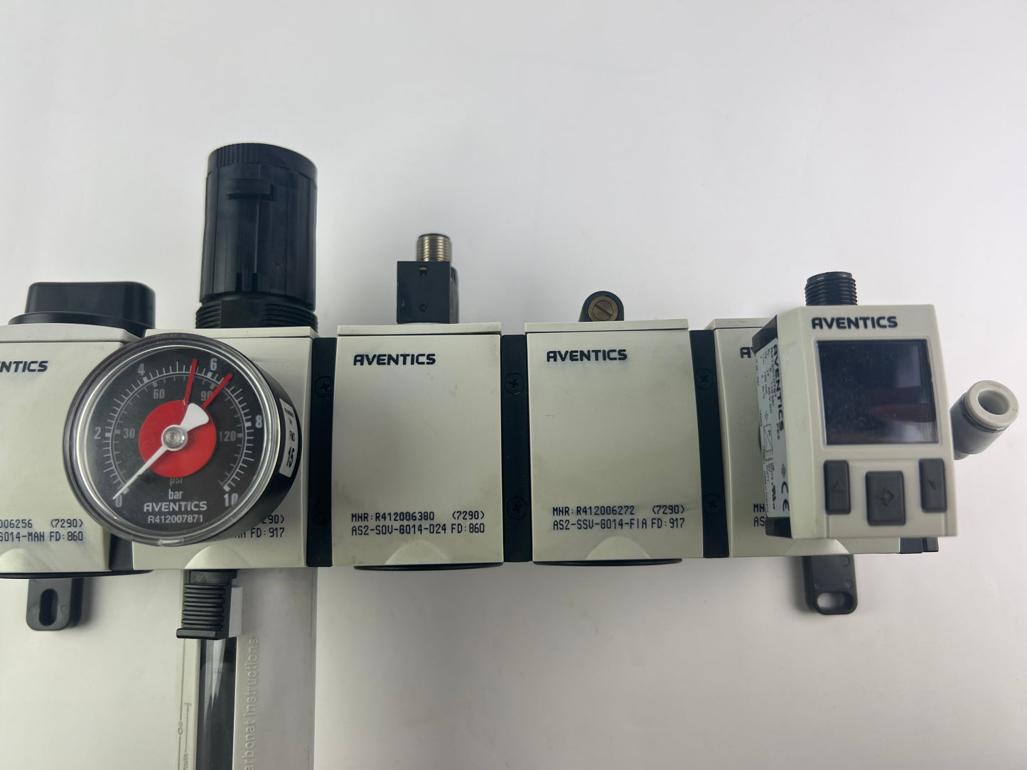Aventics R412006256 R412006175 R412006380 R412006272 R412006250 + R412010767 Pressure Regulating Valves
