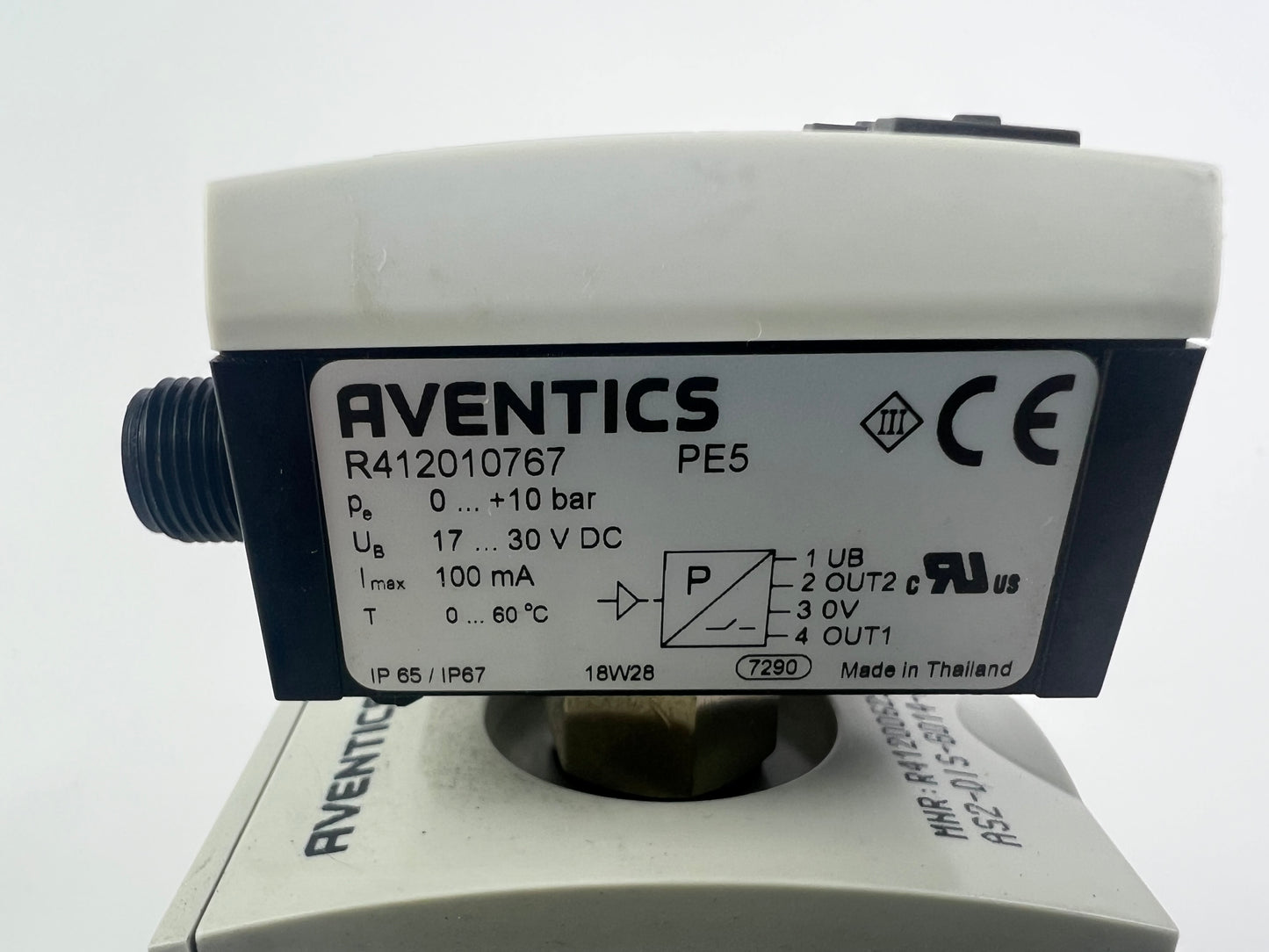 Aventics R412006256 R412006175 R412006380 R412006272 R412006250 + R412010767 Pressure Regulating Valves